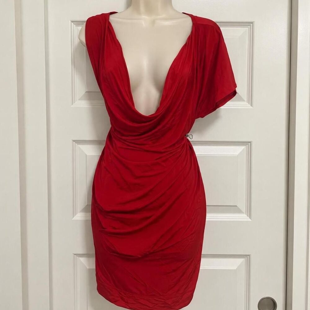 Bebe Women's Red Dress